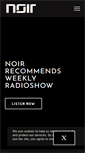 Mobile Screenshot of noir-music.com