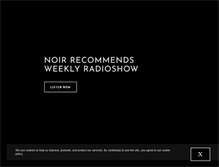 Tablet Screenshot of noir-music.com